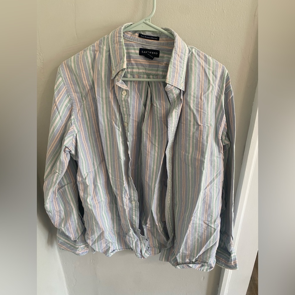 Land’s End Sail Rigger Oxford Button Up, Men or Women